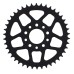 Supersprox Aluminum Sprocket Black 42T-RAL-451-42-BLK for KTM SX 50 2010-2013 Supersprox Aluminum Sprocket Black 42T-RAL-451-42-BLK for KTM SX 50 2010-2013