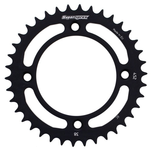 Supersprox Aluminum Sprocket Black 38T-RAL-452-38-BLK for KTM SX 50 2014-2019