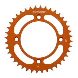 Supersprox Aluminum Sprocket Orange 40T-RAL-452-40-ORG for KTM SX 50 2014-2019