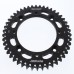 Supersprox Black Aluminum Sprocket, 46T, Chain Size 420, RAL-455-46-BLK Supersprox Black Aluminum Sprocket, 46T, Chain Size 420, RAL-455-46-BLK