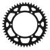 Supersprox Black Aluminum Sprocket, 48T, Chain Size 520, RAL-460-48-BLK Supersprox Black Aluminum Sprocket, 48T, Chain Size 520, RAL-460-48-BLK