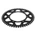 Supersprox Black Aluminum Sprocket, 52T, Chain Size 520, RAL-460-52-BLK Supersprox Black Aluminum Sprocket, 52T, Chain Size 520, RAL-460-52-BLK