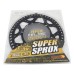 Supersprox Black Aluminum Sprocket, 52T, Chain Size 520, RAL-460-52-BLK Supersprox Black Aluminum Sprocket, 52T, Chain Size 520, RAL-460-52-BLK