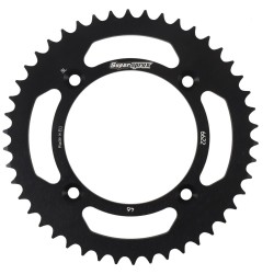 Supersprox Aluminum Sprocket Black 46T-RAL-6622-46-BLK for Yamaha YZ65 18