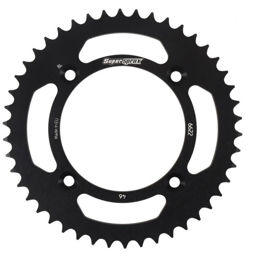 Supersprox Aluminum Sprocket Black 46T-RAL-6622-46-BLK for Yamaha YZ65 18
