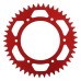 Supersprox Red Aluminum Sprocket, 45T, Chain Size 520, RAL-8000-45-RED Supersprox Red Aluminum Sprocket, 45T, Chain Size 520, RAL-8000-45-RED