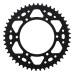 Supersprox Black Aluminum Sprocket, 48T, Chain Size 520, RAL-808-48-BLK Supersprox Black Aluminum Sprocket, 48T, Chain Size 520, RAL-808-48-BLK