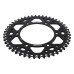 Supersprox Black Aluminum Sprocket, 48T, Chain Size 520, RAL-808-48-BLK Supersprox Black Aluminum Sprocket, 48T, Chain Size 520, RAL-808-48-BLK