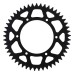 Supersprox Black Aluminum Sprocket, 49T, Chain Size 520, RAL-808-49-BLK Supersprox Black Aluminum Sprocket, 49T, Chain Size 520, RAL-808-49-BLK