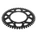 Supersprox Black Aluminum Sprocket, 49T, Chain Size 520, RAL-808-49-BLK Supersprox Black Aluminum Sprocket, 49T, Chain Size 520, RAL-808-49-BLK
