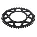 Supersprox Black Aluminum Sprocket, 50T, Chain Size 520, RAL-808-50-BLK Supersprox Black Aluminum Sprocket, 50T, Chain Size 520, RAL-808-50-BLK