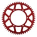 Supersprox Red Aluminum Sprocket, 53T, Chain Size 520, RAL-808-53-RED Supersprox Red Aluminum Sprocket, 53T, Chain Size 520, RAL-808-53-RED