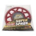 Supersprox Red Aluminum Sprocket, 53T, Chain Size 520, RAL-808-53-RED Supersprox Red Aluminum Sprocket, 53T, Chain Size 520, RAL-808-53-RED