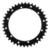 Supersprox Black Aluminum Sprocket, 40T, Chain Size 520, RAL-853-40-BLK Supersprox Black Aluminum Sprocket, 40T, Chain Size 520, RAL-853-40-BLK
