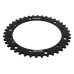 Supersprox Black Aluminum Sprocket, 40T, Chain Size 520, RAL-853-40-BLK Supersprox Black Aluminum Sprocket, 40T, Chain Size 520, RAL-853-40-BLK