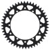 Supersprox Black Aluminum Sprocket, 48T, Chain Size 520, RAL-853-48-BLK Supersprox Black Aluminum Sprocket, 48T, Chain Size 520, RAL-853-48-BLK