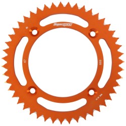 Supersprox Aluminum Sprocket Orange 47T-RAL-898-47-ORG for KTM SX 85 2003-2019