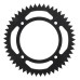 Supersprox Black Aluminum Sprocket, 49T, Chain Size 428, RAL-898-49-BLK Supersprox Black Aluminum Sprocket, 49T, Chain Size 428, RAL-898-49-BLK