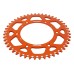 Supersprox Orange Aluminum Sprocket, 48T, Chain Size 520, RAL-990-48-ORG Supersprox Orange Aluminum Sprocket, 48T, Chain Size 520, RAL-990-48-ORG