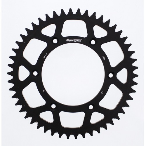 Supersprox Aluminum Sprocket Black 50T-RAL-990-50-BLK for Husqvarna TC 125 2014-2019