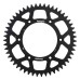 Supersprox Black Aluminum Sprocket, 51T, Chain Size 520, RAL-990-51-BLK Supersprox Black Aluminum Sprocket, 51T, Chain Size 520, RAL-990-51-BLK