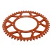 Supersprox Orange Aluminum Sprocket, 51T, Chain Size 520, RAL-990-51-ORG Supersprox Orange Aluminum Sprocket, 51T, Chain Size 520, RAL-990-51-ORG