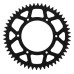 Supersprox Black Aluminum Sprocket, 52T, Chain Size 520, RAL-990-52-BLK Supersprox Black Aluminum Sprocket, 52T, Chain Size 520, RAL-990-52-BLK