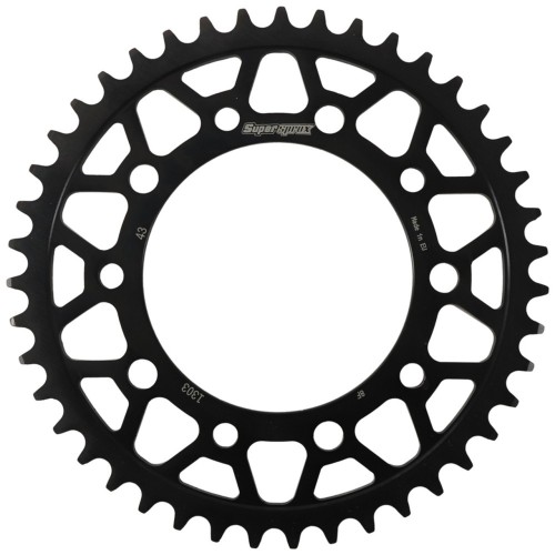 Supersprox Steel Sprocket Black 43T-RFE-1303-43-BLK for Honda CB650F 18