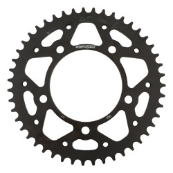 Supersprox Rear Steel Sprocket Black 47T for Honda 100 YFM 2018 RFE-1304-47-BLK