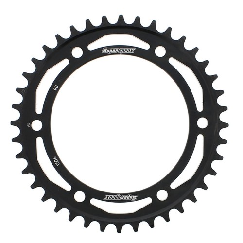 Supersprox Steel Sprocket Black 40T-RFE-1306-40-BLK for Honda CBR1000RA ABS