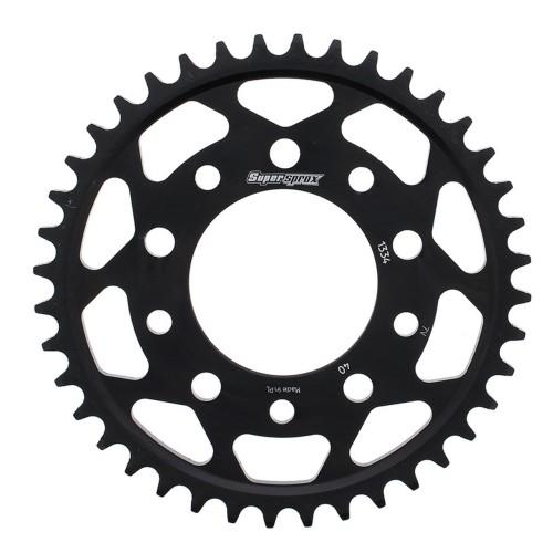 Supersprox Steel Sprocket Black 40T-RFE-1334-40-BLK for Honda CB900F 1981-1982