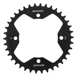 RFE-1350-38-BLK Supersprox Rear Steel Sprocket Black 38T for Honda ATC250R 1983-1986