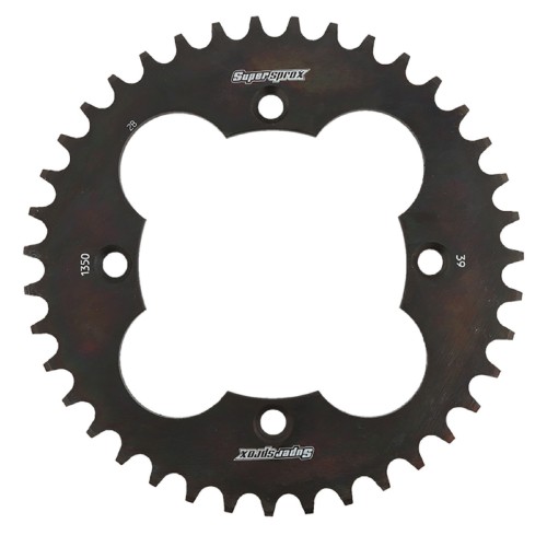 Supersprox Rear Steel Sprocket Black 39T for Honda TRX 300 EX RFE-1350-39-BLK