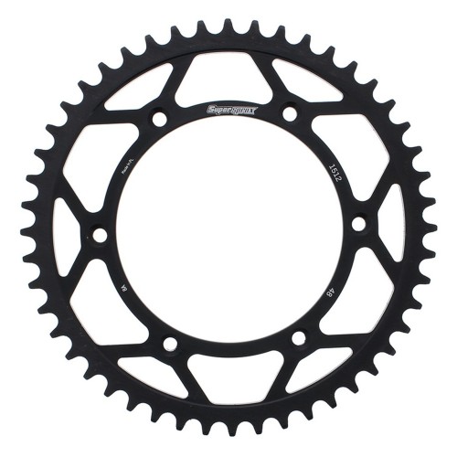 Supersprox Steel Sprocket Black 48T-RFE-1512-48-BLK for Gas-Gas EC250 2003-2019