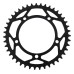 Supersprox Rear Steel Sprocket Black 43T for Suzuki 1000 GSX-R RFE-1793-43-BLK Supersprox Rear Steel Sprocket Black 43T for Suzuki 1000 GSX-R RFE-1793-43-BLK