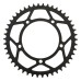 Supersprox Rear Steel Sprocket Black 46T for Suzuki DL 1000 V-Strom 2002-2016 Supersprox Rear Steel Sprocket Black 46T for Suzuki DL 1000 V-Strom 2002-2016