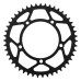 Supersprox Rear Steel Sprocket Black 47T for Suzuki DL 1000 V-Strom 02-16