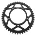 Supersprox Rear Steel Sprocket Black 47T for Suzuki DL 1000 V-Strom 02-16