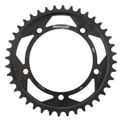 Supersprox Black Steel Sprocket 40T for Suzuki GSF 1250 Bandit 2007-2009