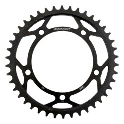 Supersprox Rear Steel Sprocket Black 42T for Suzuki 1000 GSX-R 2001-2016,1250 GSX 2011