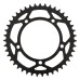 Supersprox Rear Steel Sprocket Black 43T for Suzuki GSF 1250 Bandit 2007-2009 Supersprox Rear Steel Sprocket Black 43T for Suzuki GSF 1250 Bandit 2007-2009