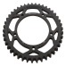Supersprox Rear Steel Sprocket Black 43T for Suzuki GSF 1250 Bandit 2007-2009 Supersprox Rear Steel Sprocket Black 43T for Suzuki GSF 1250 Bandit 2007-2009