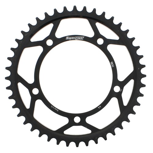 Supersprox Steel Sprocket Black 44T-RFE-1800-44-BLK for Suzuki GSX1250 2011