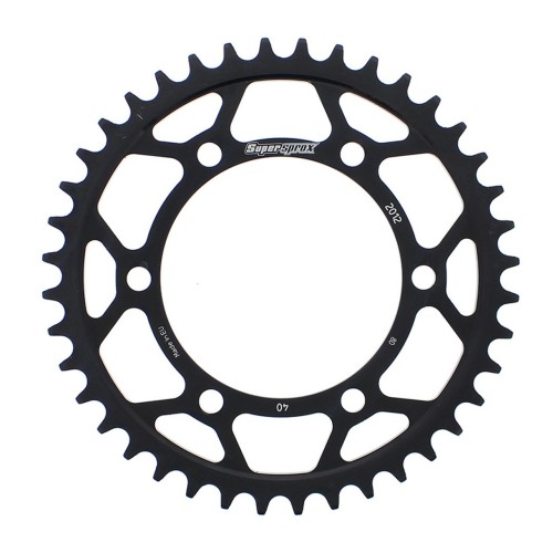 Supersprox Steel Sprocket Black 40T-RFE-2012-40-BLK for Triumph Bonneville T120