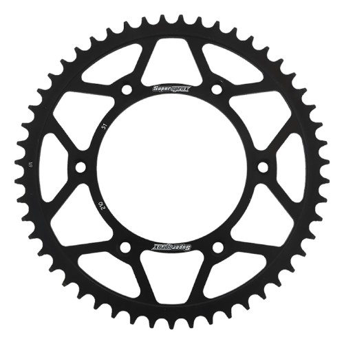 Supersprox Rear Steel Sprocket Black 51T for Honda CR 125 R 79-07 RFE-210-51-BLK