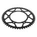 Supersprox Rear Steel Sprocket Black 50T for Yamaha 100 RT 1990-2018 RFE-245-50-BLK Supersprox Rear Steel Sprocket Black 50T for Yamaha 100 RT 1990-2018 RFE-245-50-BLK