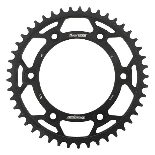 Supersprox Black Steel Sprocket 45T for Honda CRF 250 L 2013-2016