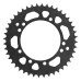 Supersprox Black Steel Sprocket 44T for Kawasaki KDX 80 84-88 RFE-457-44-BLK Supersprox Black Steel Sprocket 44T for Kawasaki KDX 80 84-88 RFE-457-44-BLK