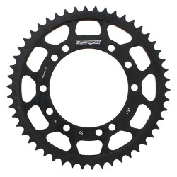 Supersprox Steel Sprocket Black 50T-RFE-457-50-BLK for Kawasaki KX100 95-19