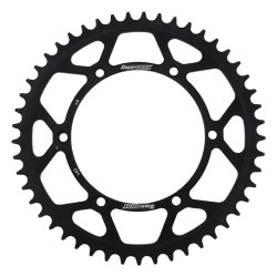 Supersprox Rear Steel Sprocket Black 49T for RFE-460-49-BLK Kawasaki 200 KDX 1984-2006,220KDX 1997-2005